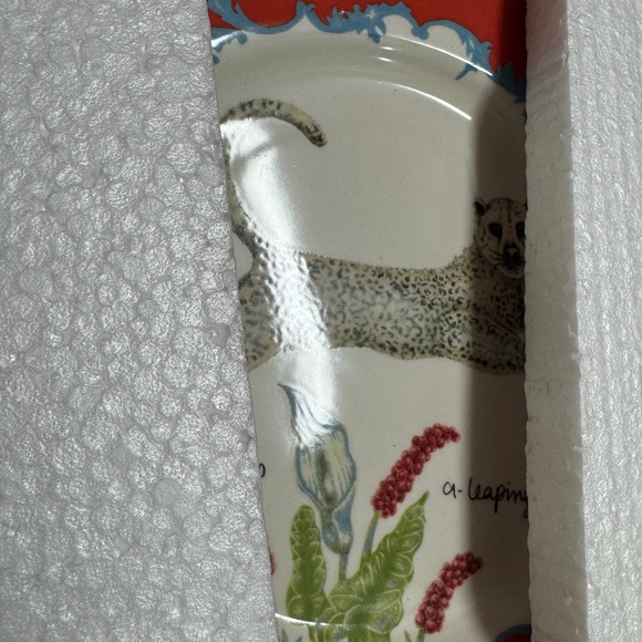 Lou Rota 12 days of Christmas Plate ( ten Lords Leaping) - Picture 17 of 17